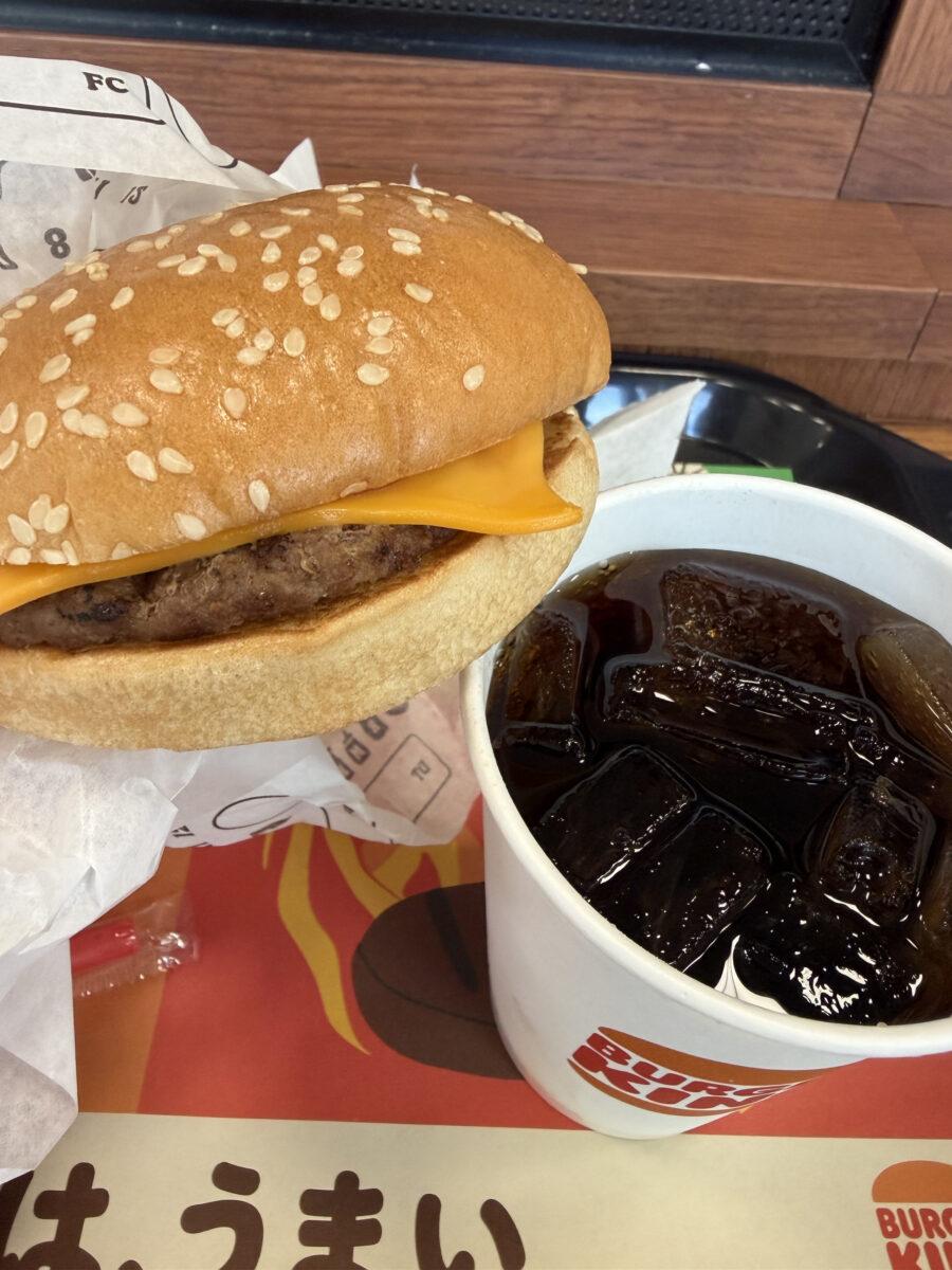 バーガーキング ワッパーチーズバーガーセット